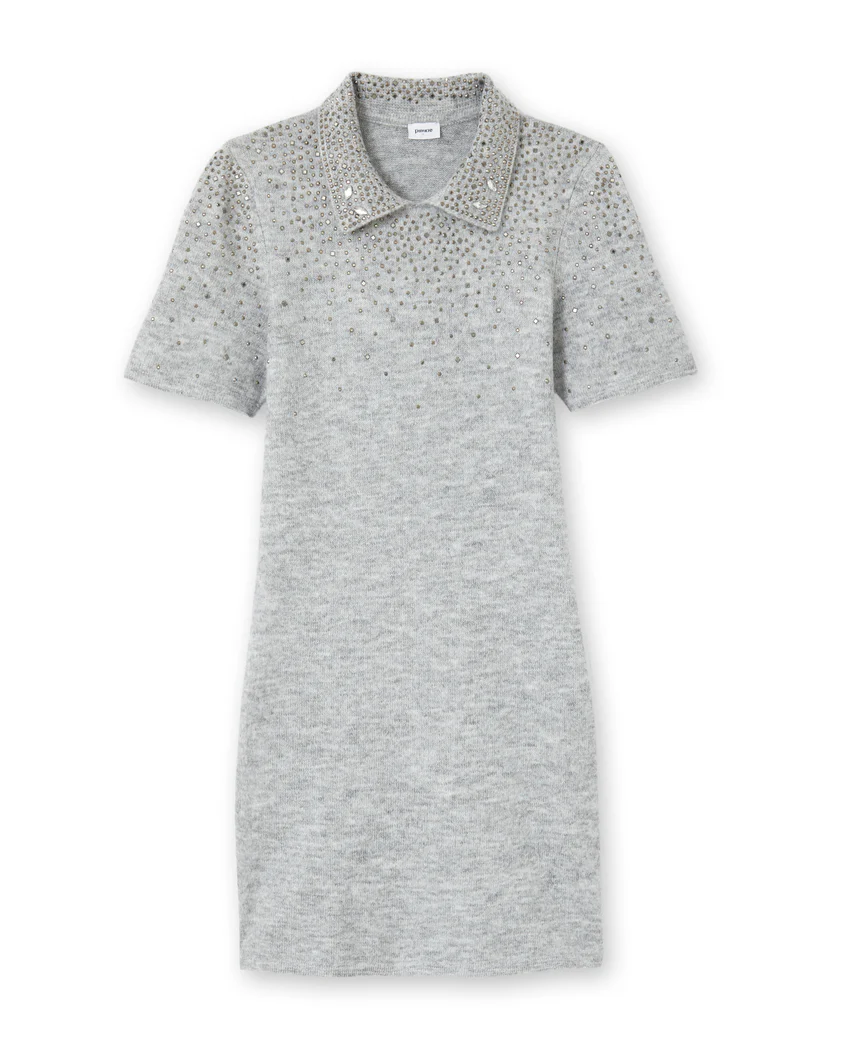 Pimkie Robe courte en maille fine avec brillants