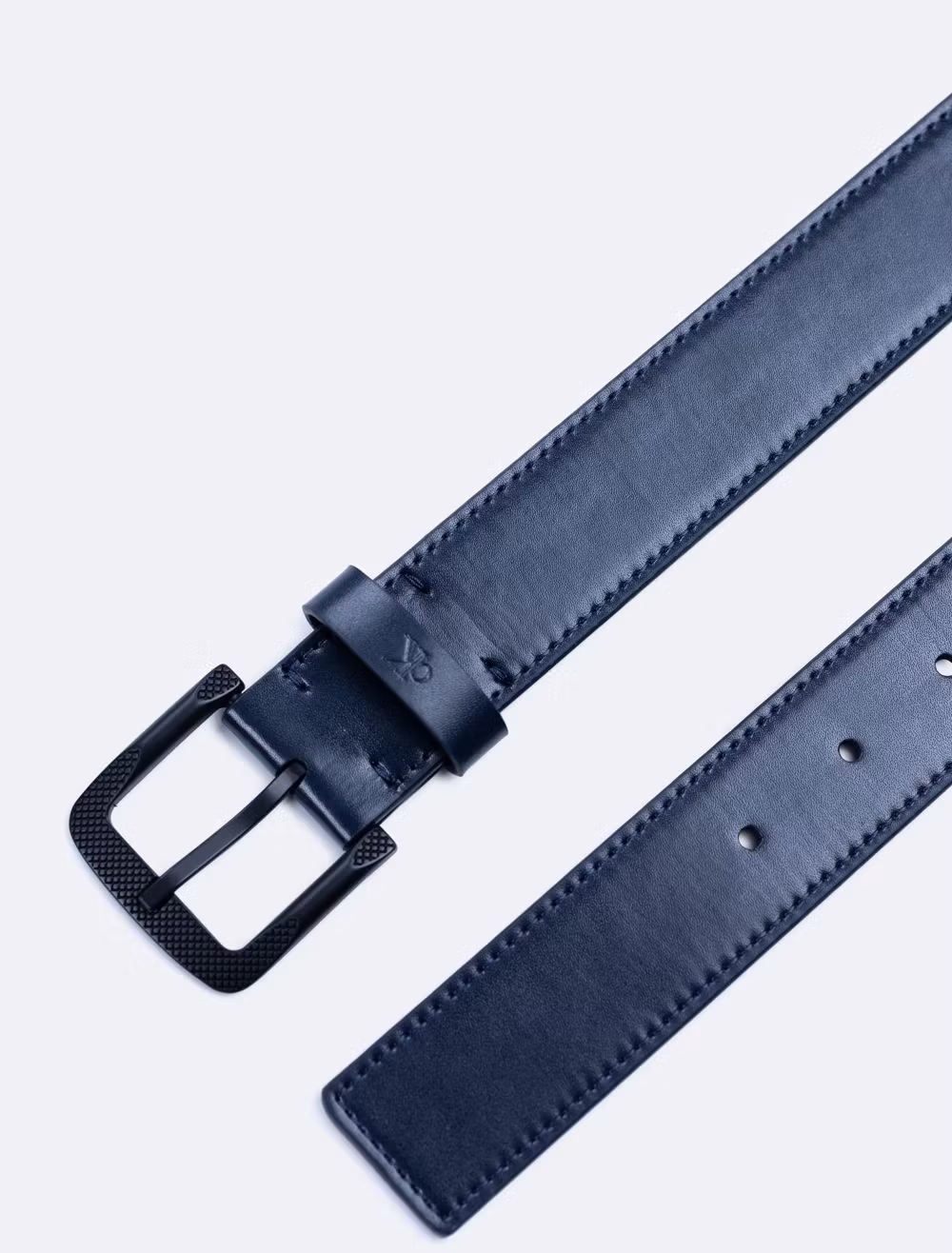 COACH Textured Harness Buckle Belt