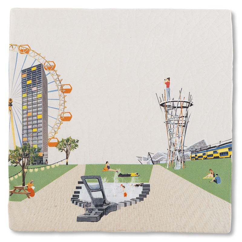 StoryTiles wandtegel Ons Tilburg Small