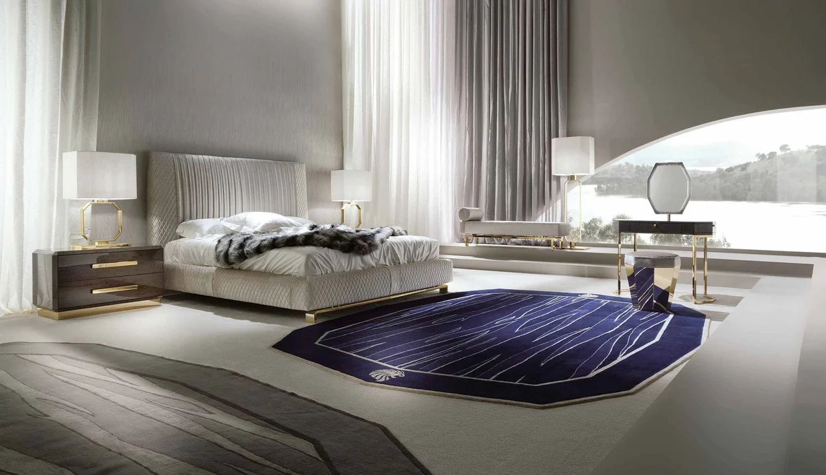 Luxury Wool Rug Purple / Black / White - Various Sizes - Hand Tufted Wool Rug - Living Room Rug - Bedroom Rug - Luxury Collection