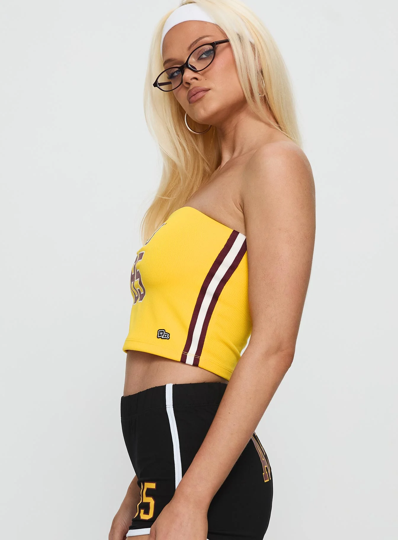ASU Jersey Tube Top Gold