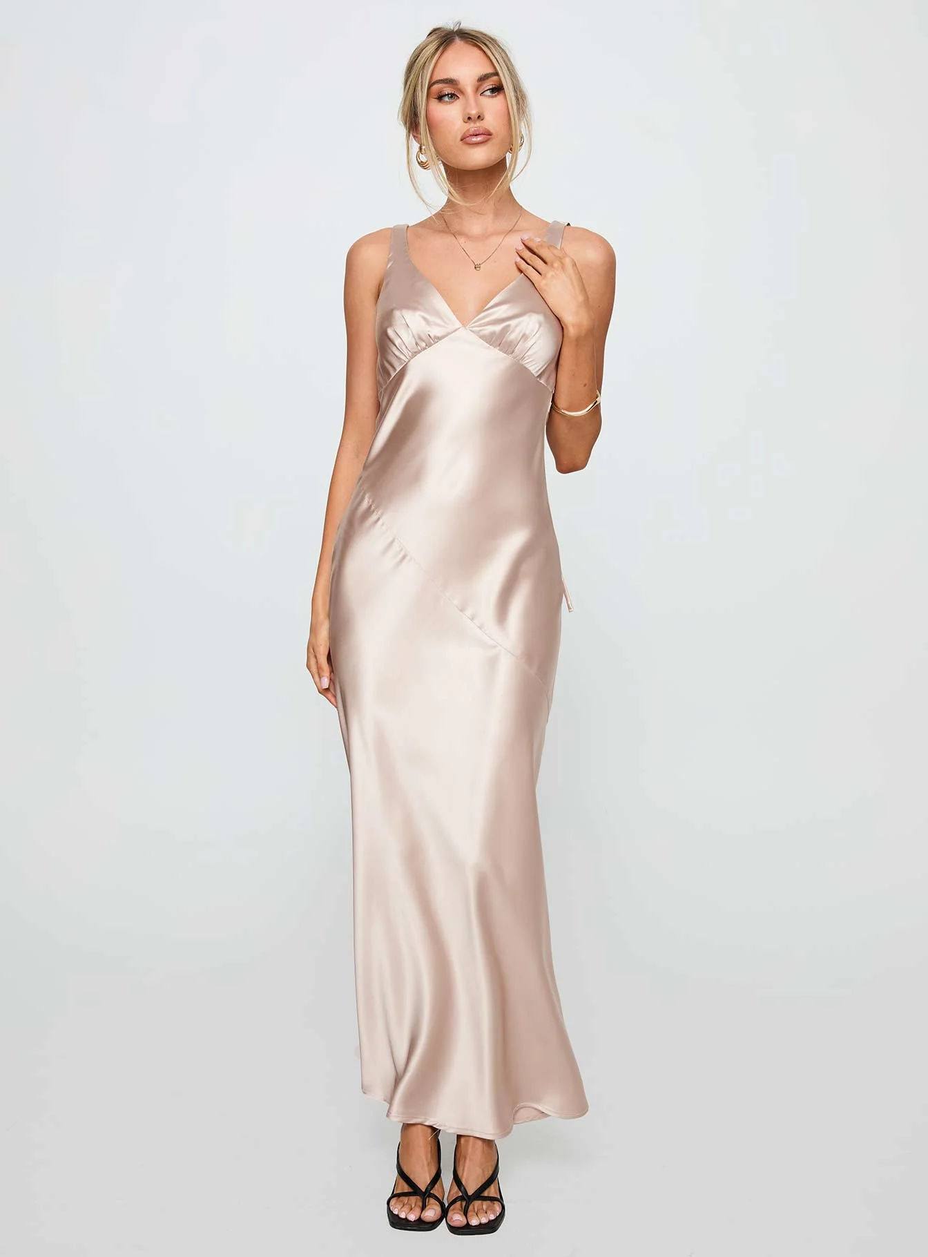 Northern Star Maxi Dress Champagne
