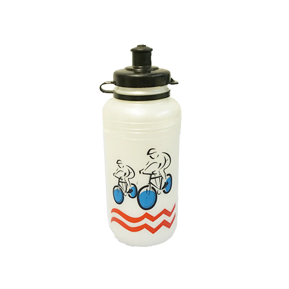 Rockwest Biker 500 ml white - Cycling water bottle