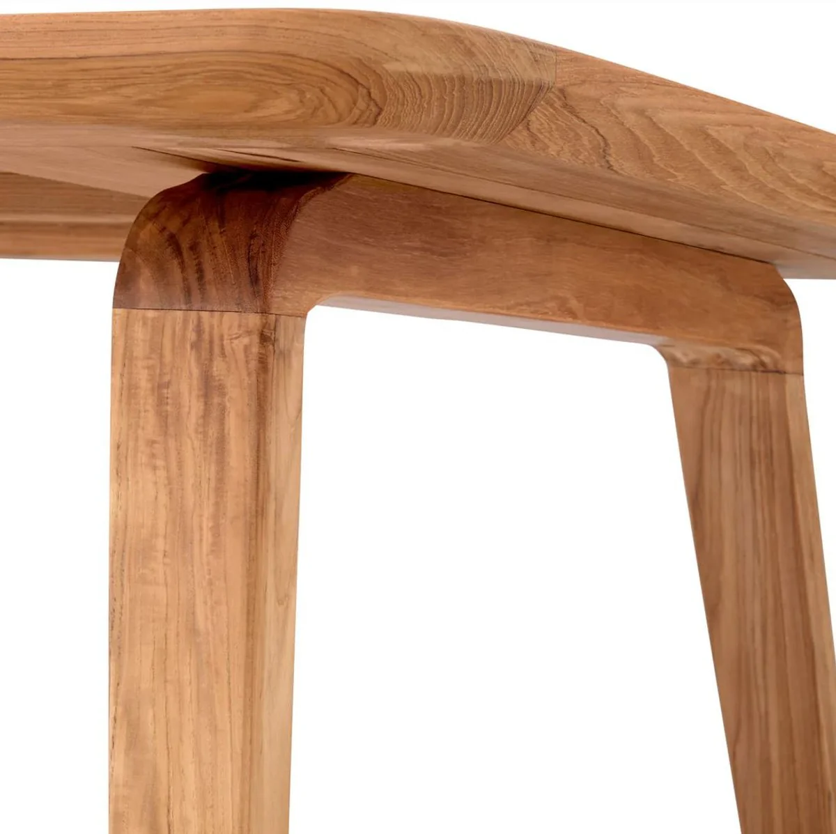 Luxury garden dining table natural colors 245 x 110 x H. 76 cm - Rectangular teak garden table - Dining room furniture - Garden furniture - Luxury furniture - Luxury quality