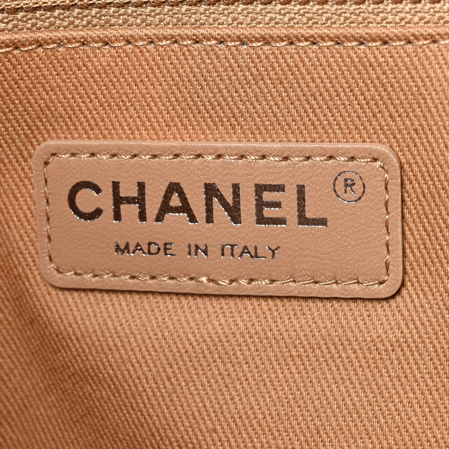 Canvas Small Deauville Tote Ecru - Top Club