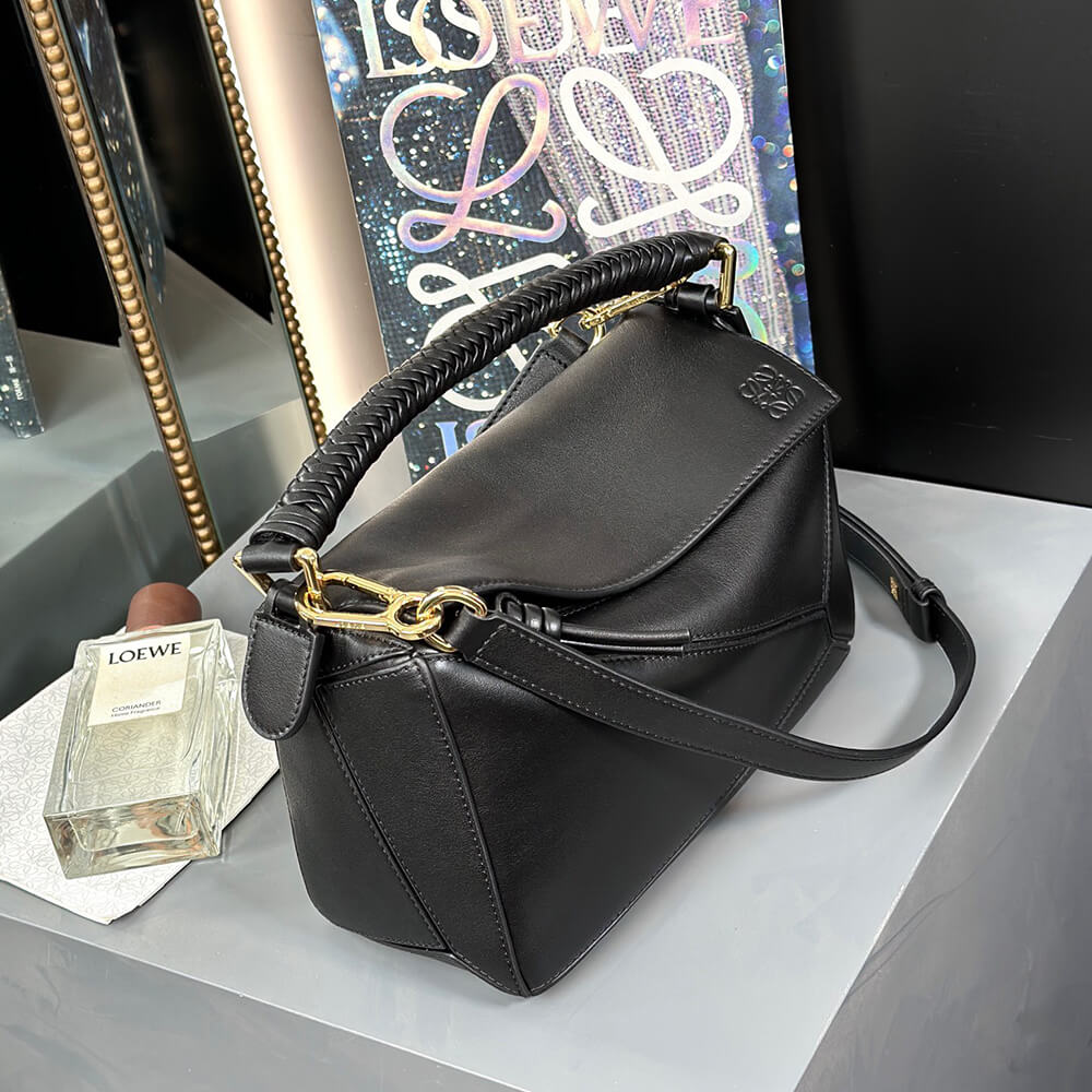 LOEWE Small Puzzle bag in smooth calfskin(HIGH-END GRADE) - Top Club