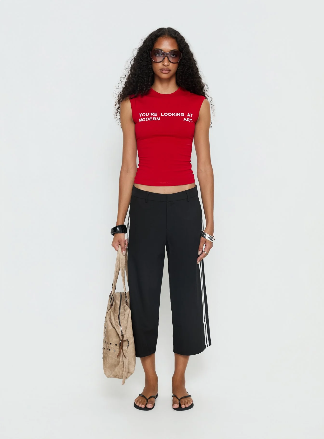 Genesis Capri Pants Noir