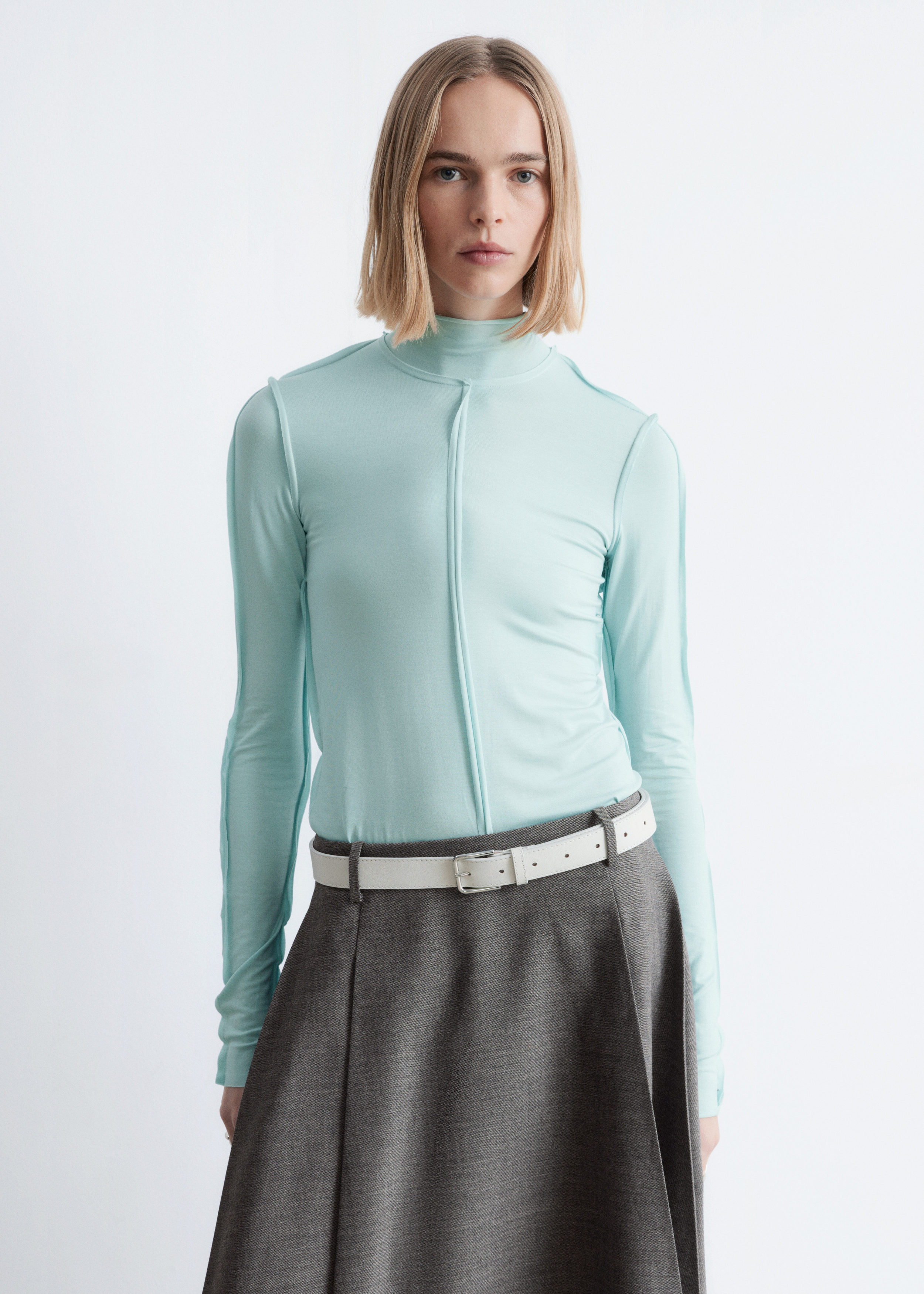& Other Stories LONG-SLEEVE TURTLENECK TOP