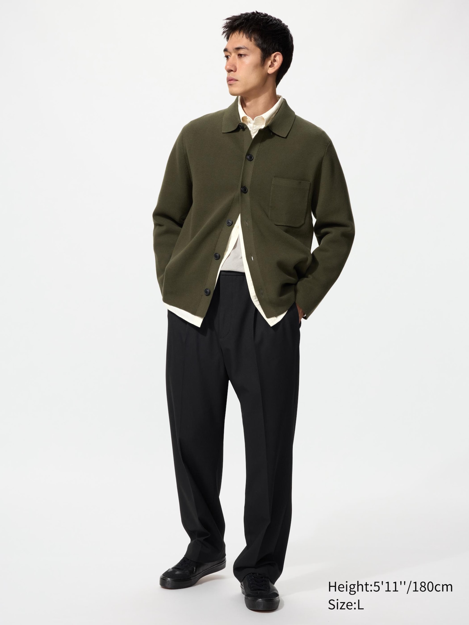 Pleated Wide Pants