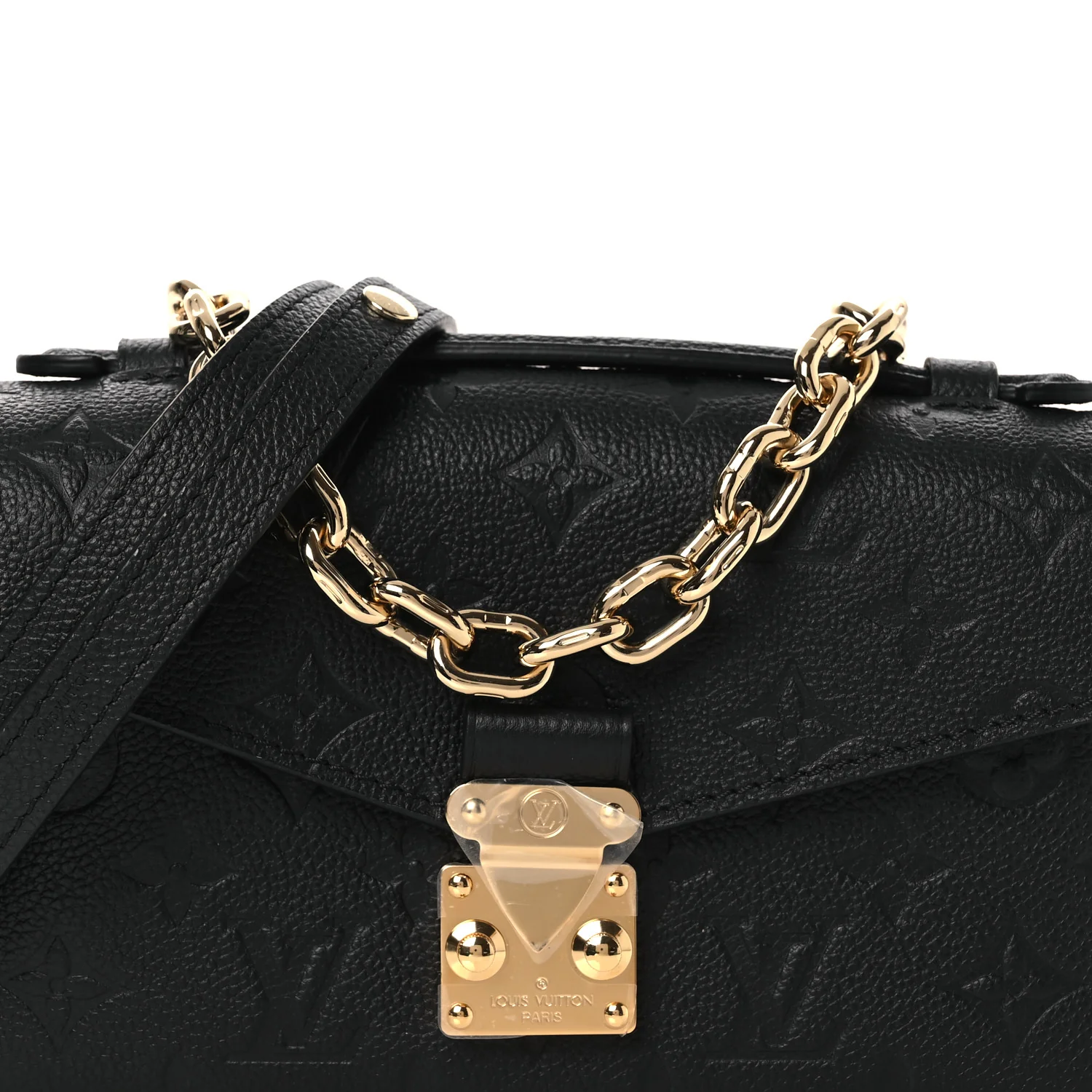 Empreinte Pochette Metis East West Black - Top Club