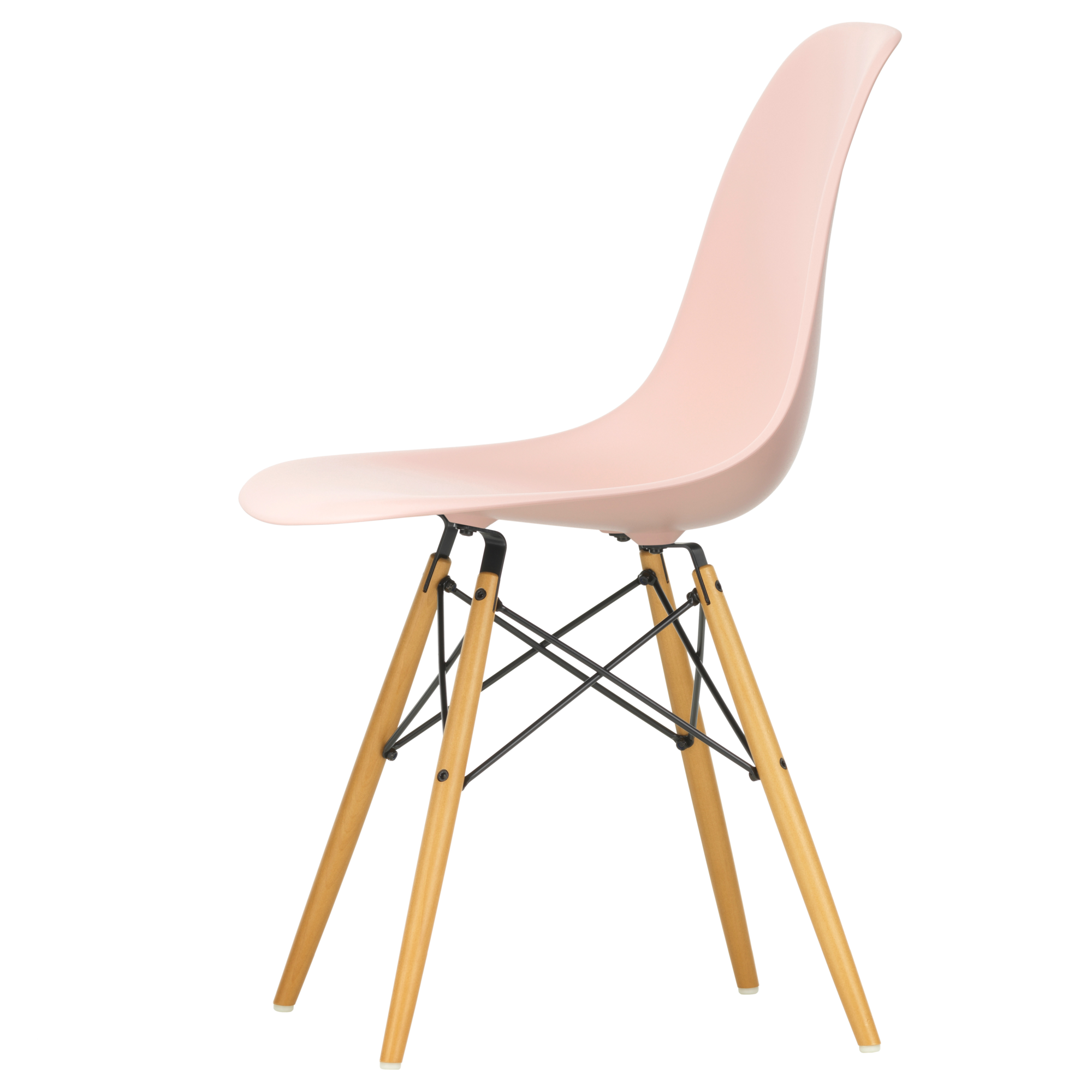 Eetkamerstoel DSW RE esdoorn goud Pale Rose