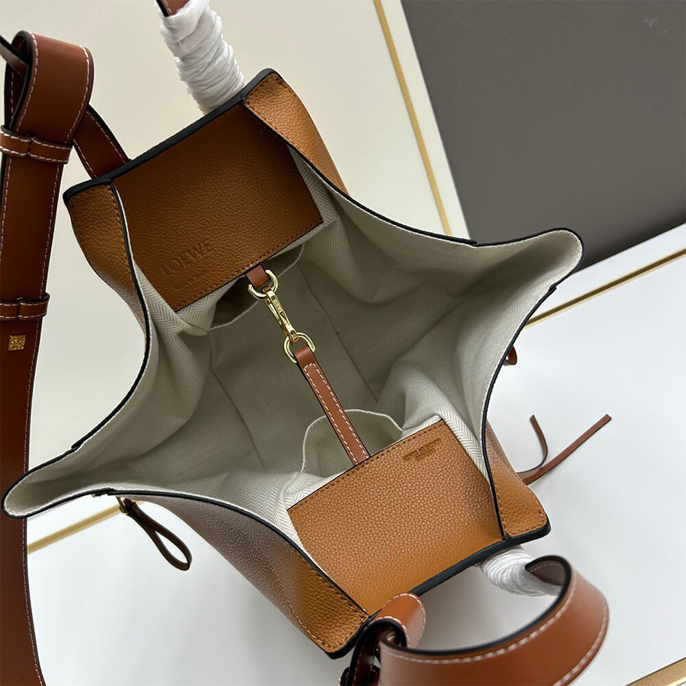Small Hammock bag in soft grained calfskin - Top Club
