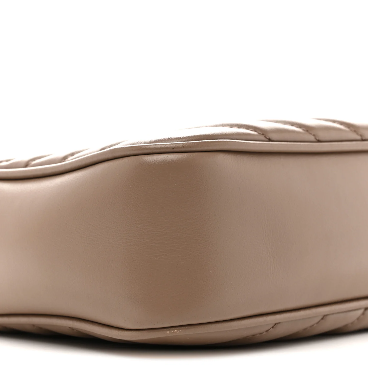 Calfskin Matelasse Monogram Lou Camera Bag Dark Beige - Top Club