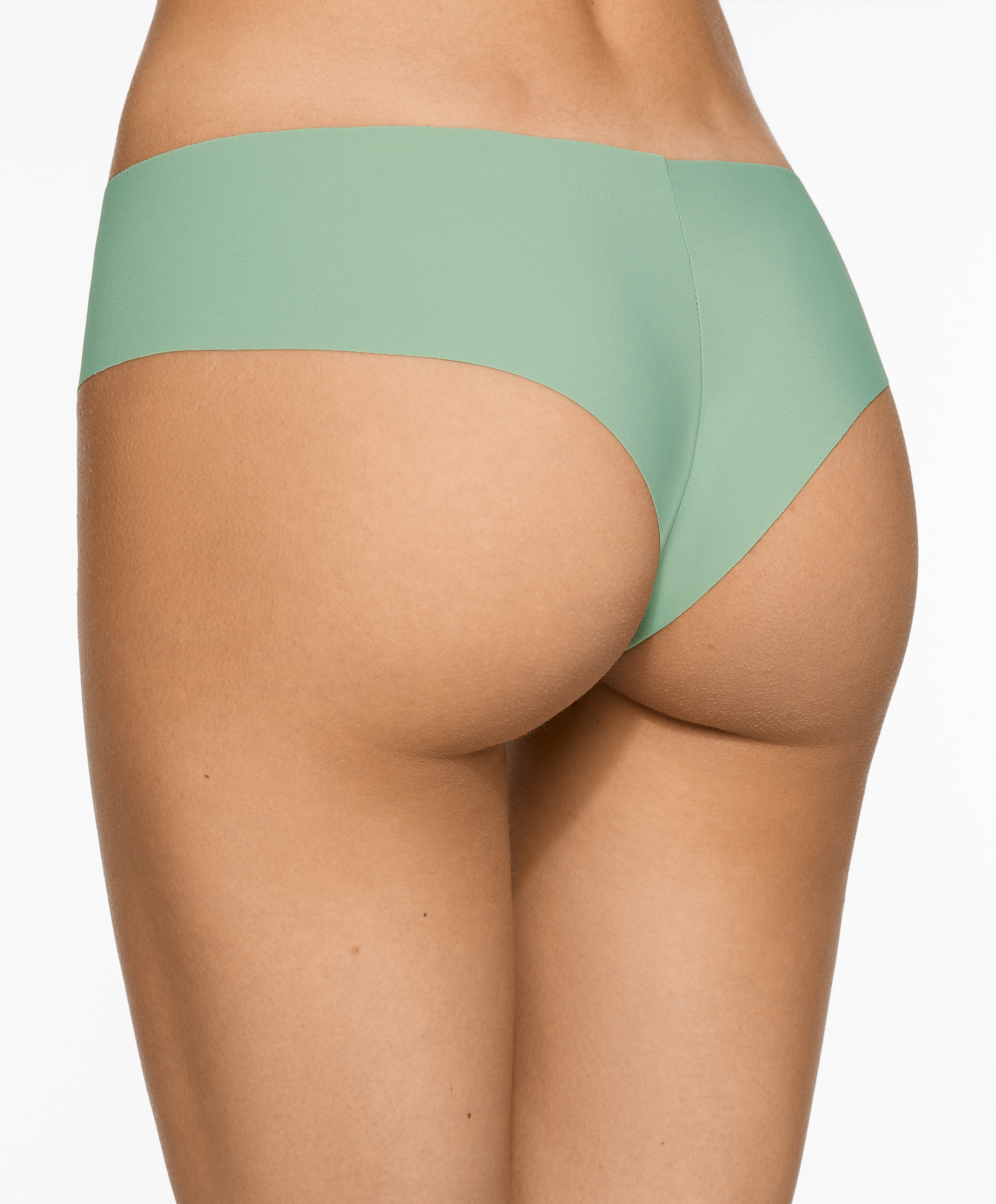 OYSHO 5 laser-cut polyamide blend cheeky briefs