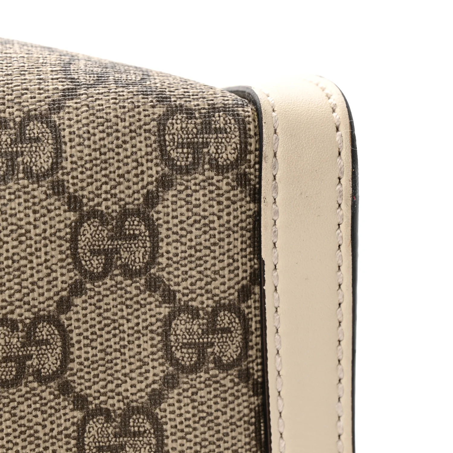 GG Supreme Monogram Medium Padlock Tote White - Top Club