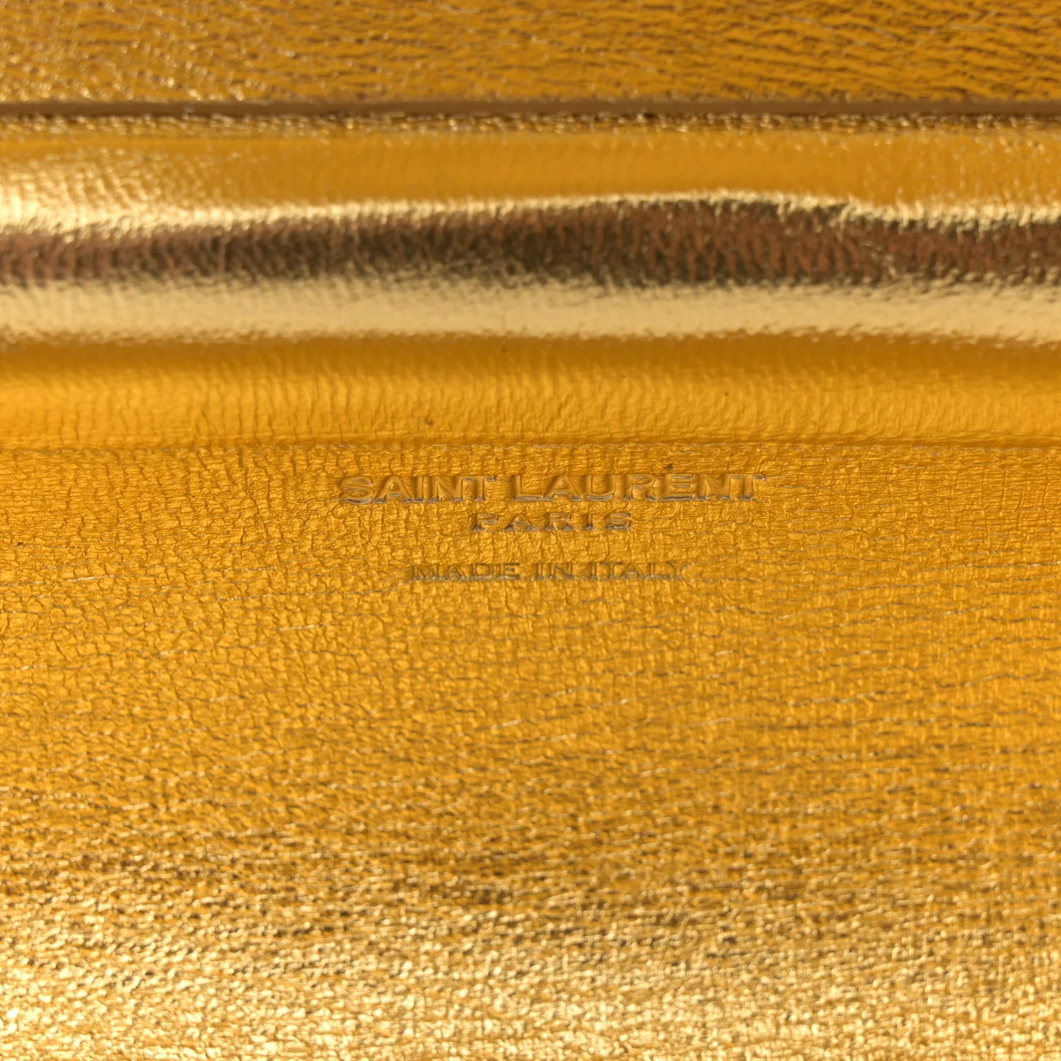 Ribbed Plexiglass Lambskin Fringe Monogram Opium Box Bag Gold - Top Club
