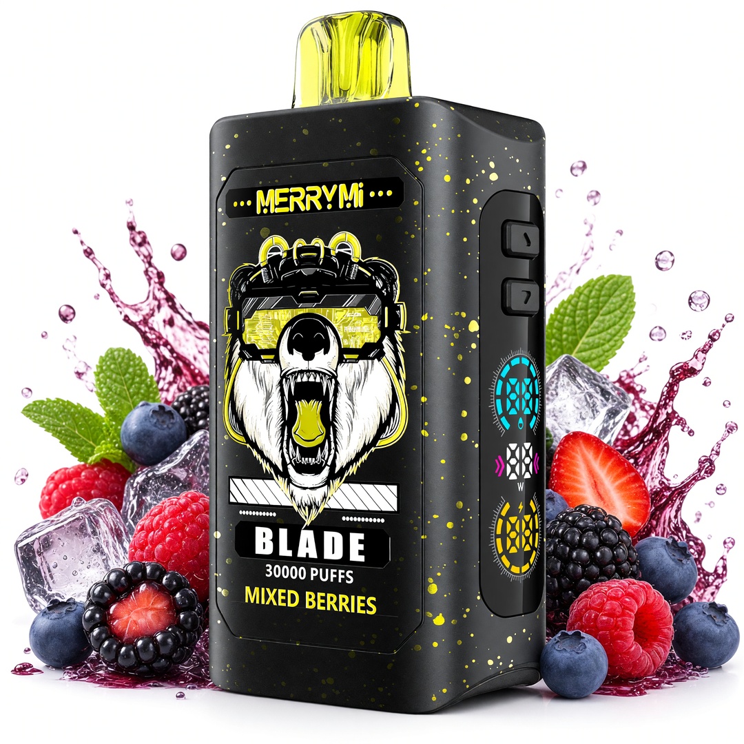 MerryMi Blade 30K cigarette électronique jetable rechargeable (toutes les saveurs)