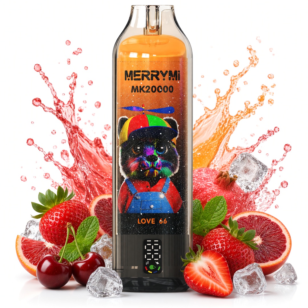 MerryMi MK 20K cigarette électronique jetable rechargeable (toutes les saveurs)