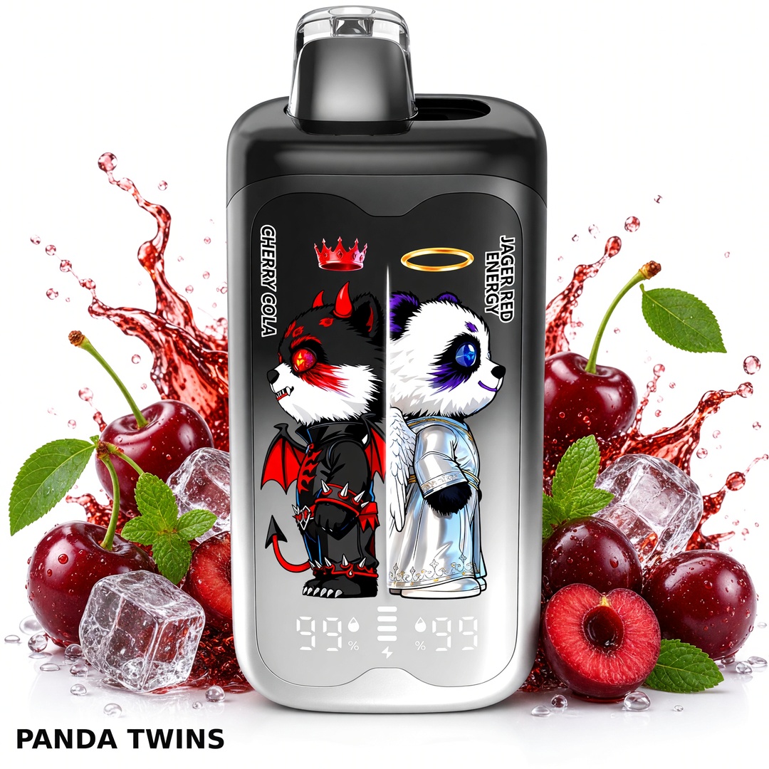 MerryMi Panda Twins 40K cigarette électronique jetable rechargeable (toutes les saveurs)