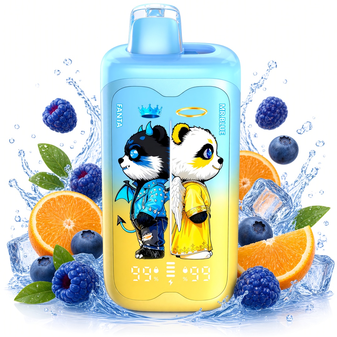 MerryMi Panda Twins 40K cigarette électronique jetable rechargeable (toutes les saveurs)
