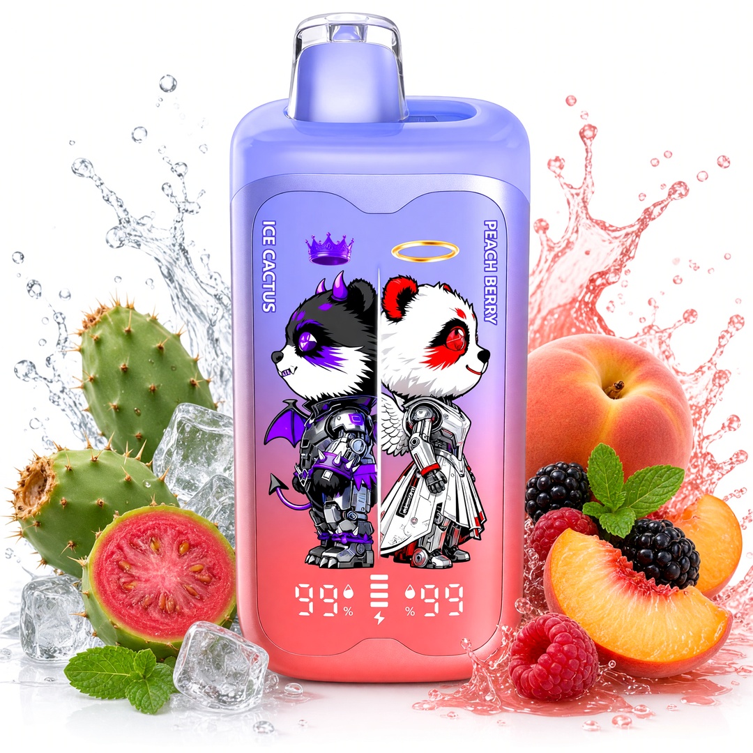 MerryMi Panda Twins 40K cigarette électronique jetable rechargeable (toutes les saveurs)