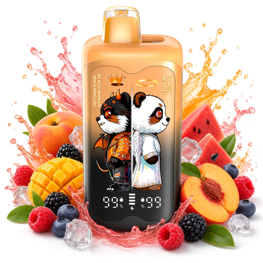 MerryMi Panda Twins 40K cigarette électronique jetable rechargeable (toutes les saveurs)