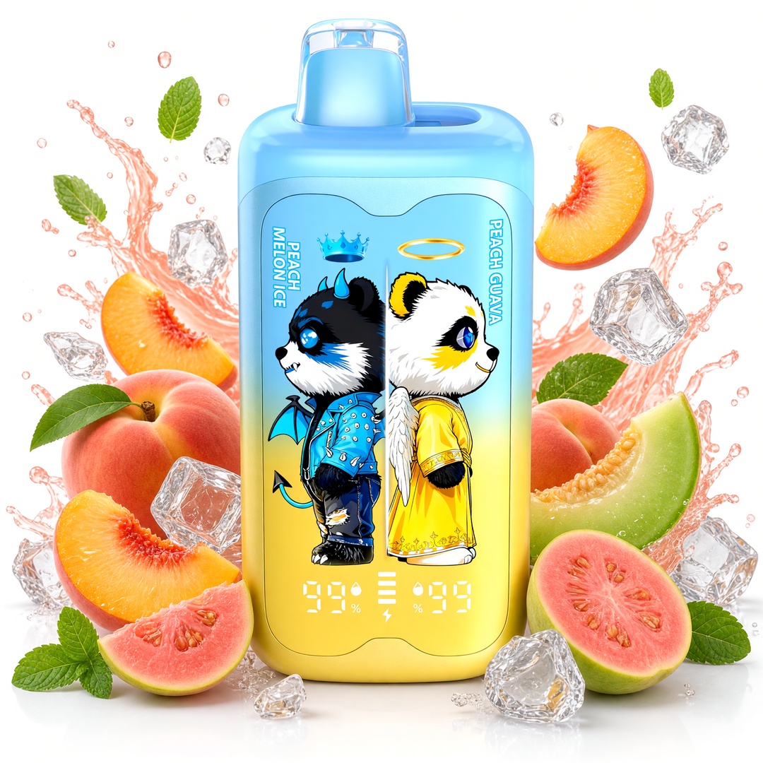 MerryMi Panda Twins 40K cigarette électronique jetable rechargeable (toutes les saveurs)