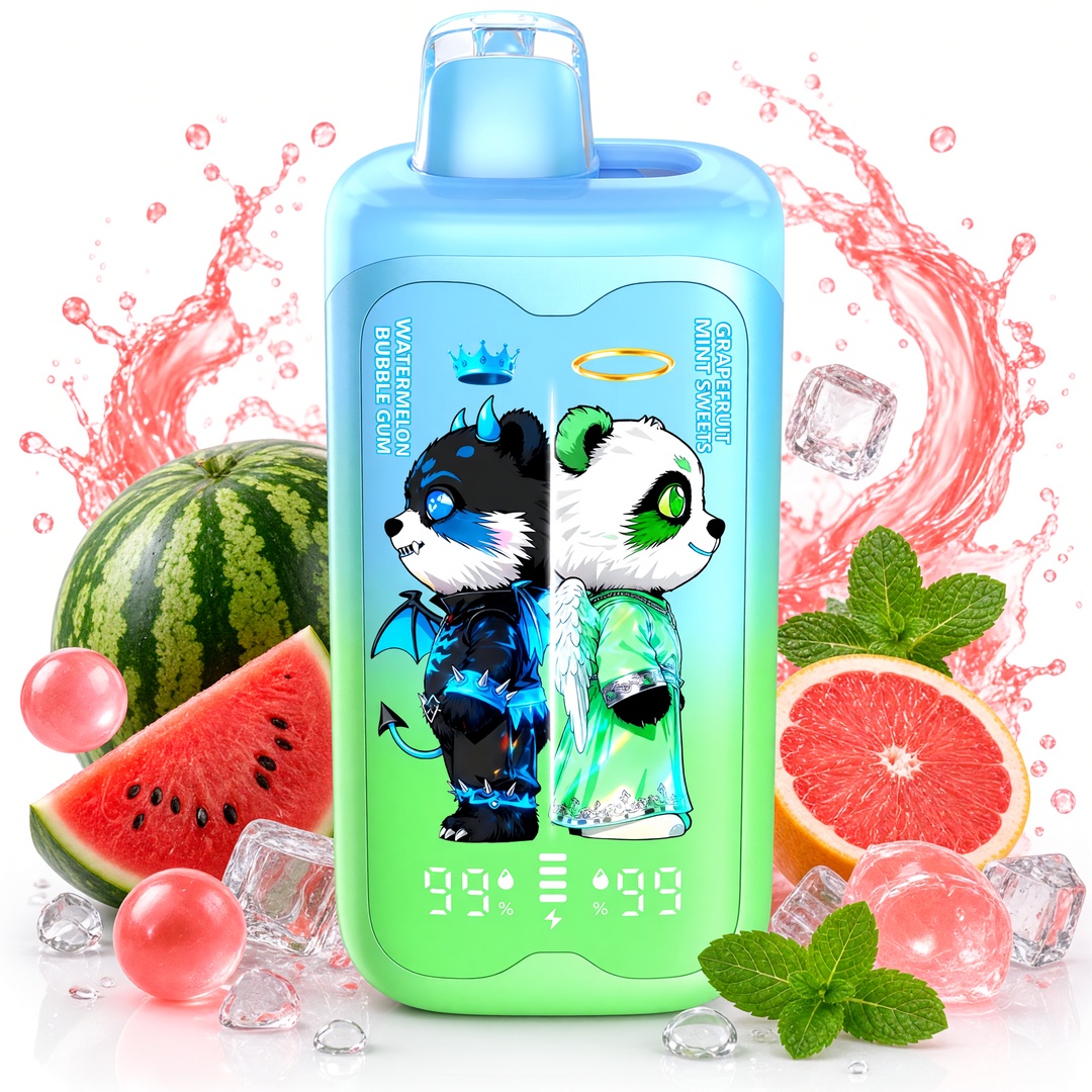 MerryMi Panda Twins 40K cigarette électronique jetable rechargeable (toutes les saveurs)