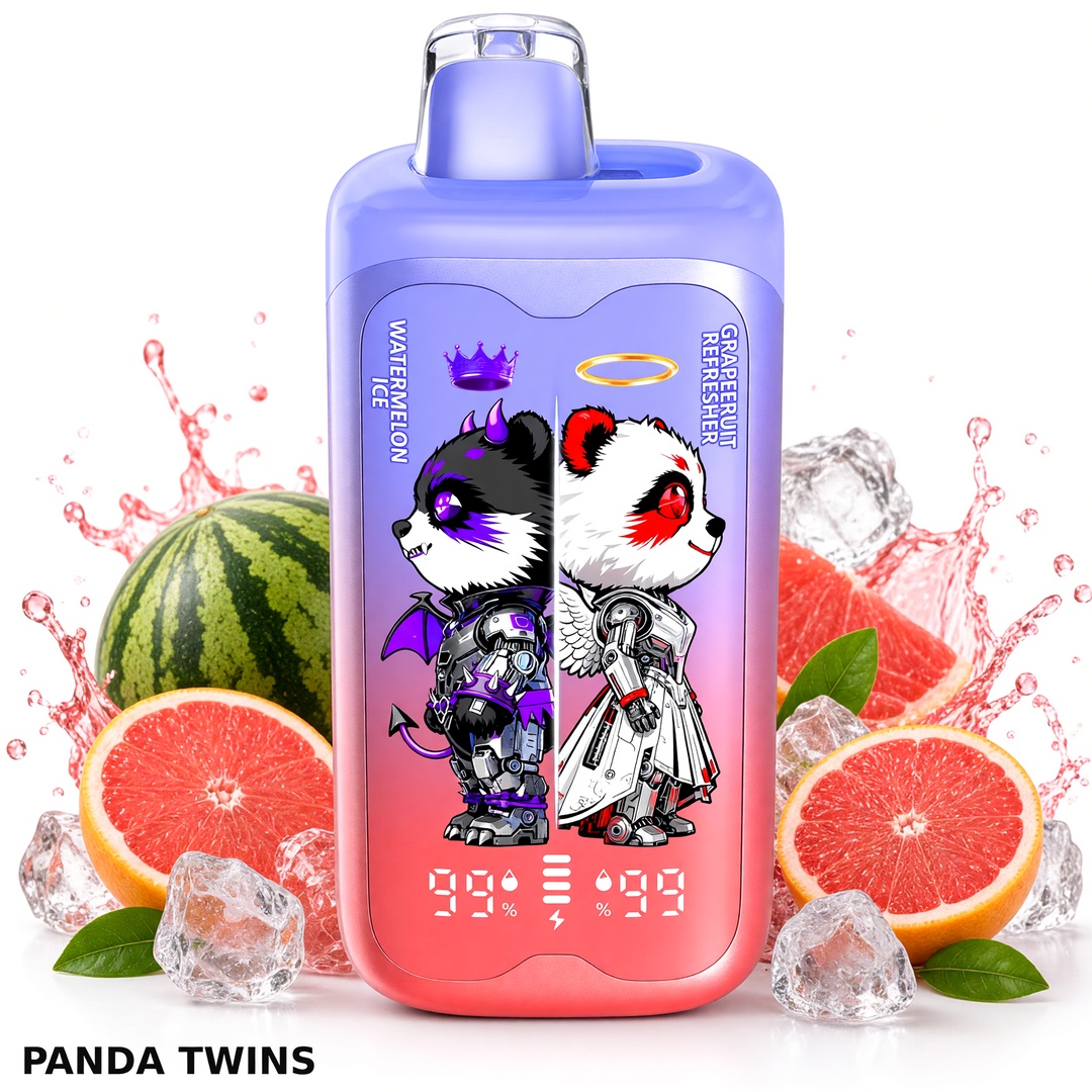 MerryMi Panda Twins 40K cigarette électronique jetable rechargeable (toutes les saveurs)