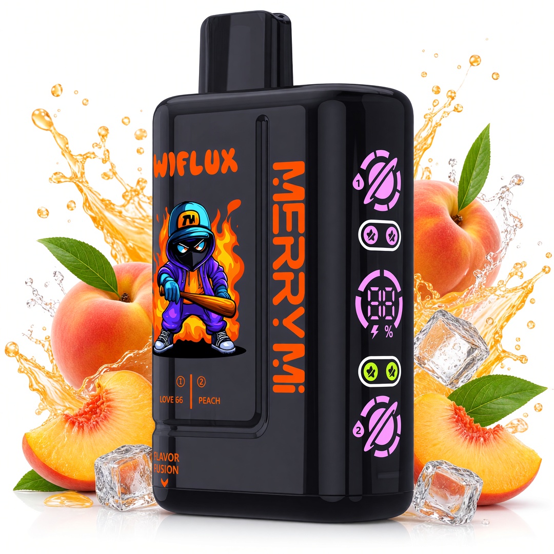 MerryMi WIFLUX 24K Rechargeable Disposable Vape (All Flavours)